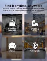Rastreador GPS Etiqueta Bluetooth inteligente a través de Find My Finder para llaves, bolsa para mascotas, resistente al agua e IP54 con funda de silicona - details 6