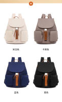 Mochila escolar de moda para mujer, mochila informal de viaje de gran capacidad, mochila simple para niña, color negro - details 8