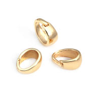 7x3,5 MM 6x4MM 7x5MM 9x4MM 18K Color oro latón dijes conector colgantes cierres suministros para fabricación de joyas accesorios Diy - details 28