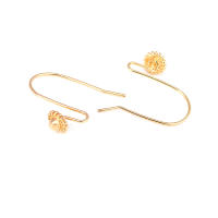 Ganchos de Pendientes de Estrella de Bronce de Alta Calidad Diy Joyería Hazte Tú Samex 18K Oro Color Brass Accesorios de Collar y Pendientes para Mujeres - details 6