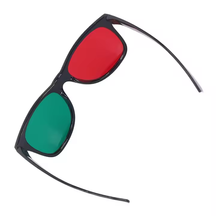 Tarjetas de Entrenamiento para Alivio de Inhibición Letras de Lectura Amblyopia con Gafas - 1