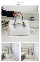Kelly bolso de seda texturizada bufanda lichi patrón bolso de moda hombro de moda bolso de las mujeres - details 39
