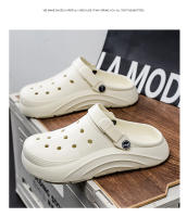 Agujero zapatos de los hombres de verano nuevo desgaste sandalias deportes zapatos de playa sandalias de los hombres de un pie medio bolsa de apoyo cabeza - details 10