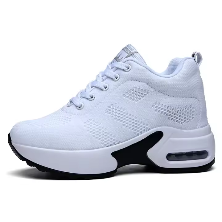 Zapatos para caminar para mujer, calzado de enfermera con cojín de aire, antideslizantes, cómodos, ligeros, con plataforma - 1
