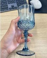 Copas de plástico dorado de 7oz, cristalería para bodas, copas de agua de cristal, copas de champán (16, oro rosa) - details 0