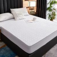 Funda de colchón gruesa impermeable, alfombrilla de látex acolchada, fundas de cama, Protector de sábana ajustable agradable para la piel, colcha 150/160/180x200 - details 9