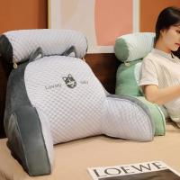 Almohada de lectura triangular de seda Ideal para embarazadas, respaldo grande, almohadas para sofá y cama - details 38