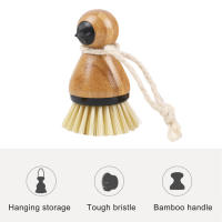 Mini plato para fregadero, cepillo de limpieza para sartenes, depurador de setas, cuenco de Bambú - details 5