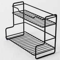 Estante organizador de cocina moderno, estante de almacenamiento para baño de doble capa, ahorro de espacio, gran capacidad, organizador de fregadero de cocina impermeable - details 4