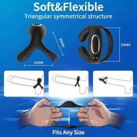 Leten Vibrador APP Control Anillo Vibrador Retraso Eyaculación Juguetes Sexuales para Hombres Pareja Anillo Dick Manga - details 11