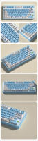 MOA Keycap PBT Sublimación para 61/68/84/87/89/96/ 98 / 100 / 104 / 108 teclas（Teclado no incluido) - details 1