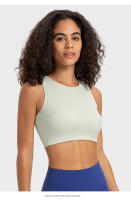 SHINBENE Top Deportivo de Cubierta Completa para Mujeres Ajuste Delgado, Alta Cuello, Largo Línea, Bra De Yoga y Gimnasio Athletico - details 1