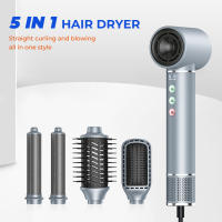 Secador de Cabello de Alta Velocidad Automático Peine de Aire Caliente Explosivo sin Escobillas - details 0