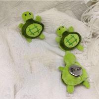 Llavero de peluche de tortuga de dibujos animados divertidos, juguetes suaves, etiqueta de nombre de bolsa, broche de tortuga de peluche, colgante de llave de coche - details 6