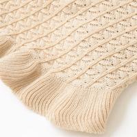 Top de Tirantes con Hombro Ancho Diseño Único de Cierre Lateral Material de Poliéster - details 4