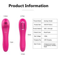 Leten-vibrador de succión de clítoris para mujer, 10 velocidades, succionador de clítoris, consolador estimulador de clítoris, Juguetes sexuales eróticos vibratorios para adultos - details 1