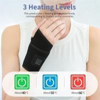 Muñequera calentada, calentador eléctrico de muñeca, envoltura calentada, almohadillas calefactoras para el síndrome del túnel carpiano, artritis, tendinitis - details 5
