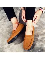 Mocasines para Hombres Suela de Goma, Detalles de Costura, Estilo Casual - details 6