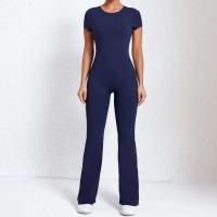 Conjunto de Yoga Ouwu Monos Deportivos para Mujeres Manga Corta, Pantalones Acampados - details 19