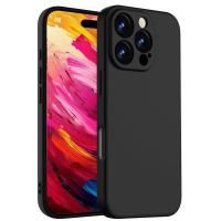 Funda suave de silicona mate de lujo ultrafina a prueba de golpes para iPhone 16 Plus negro sólido completo para Apple iphone 16 Pro Max contraportada - details 4