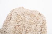 Chaqueta Elegante de Moda para Mujer Otoño 2024 Manga Larga Estilo Callejero con Flor Texturada - details 4