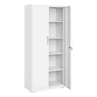 Archivador de Oficina Multifuncional Armario de Acero con 2 Puertas Almacenamiento para Sala de Estar Gris Mate OMC013G01 - details 14
