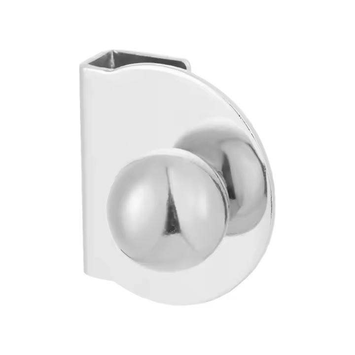 Soporte de tablero de Clip de tablón sin perforación para escaparate, manija de puerta de vidrio, Clips de puerta de cajón de gabinete, abrazadera de vidrio - 1