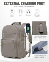 Mochila de Viaje Impermeable con Carga USB 14 Pulgadas Laptop Aprobada para Vuelo - details 2
