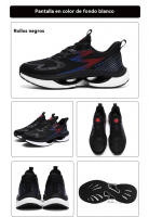 Zapatillas de deporte que absorben los golpes Zapatos de malla de fondo suave de verano Zapatos para correr ultraligeros con plataforma - details 23