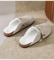 Zapatillas de casa de invierno Zuecos de mujer de felpa con plantilla ortopédica - details 16