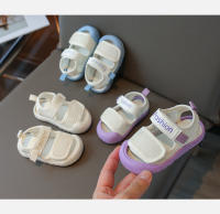 Sandalias De Verano Para Bebés Niños Y Niñas Primera Caminata Suaves Transpirables Tallas 1-3 Años Color Beige Azul Morado - details 2
