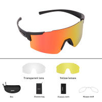 KAPVOE-gafas de sol polarizadas para ciclismo, lentes ultraligeras, protección UV400, equipo deportivo, Unisex - details 13
