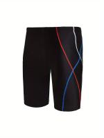 Bañador De Compresión Para Hombre, Traje De Baño Competitivo De Secado Rápido Para La Playa , La Piscina, Al Aire Libre, Ropa De Baño - details 0