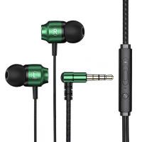 Auriculares magnéticos con cable para Gamer, cascos de Metal verde, estéreo de graves HiFi, 3,5mm, AUX o tipo C, micrófono HD, cancelación de ruido, uso cómodo - details 18