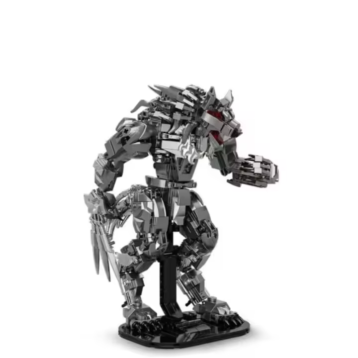 Juego de bloques de construcción de hombre lobo de la noche, kit de bloques de construcción modelo de hombre lobo de la noche de 813 piezas, ladrillo de construcción MOC One Night Werewolf, juguetes creativos, regalos para adultos y niños - 1