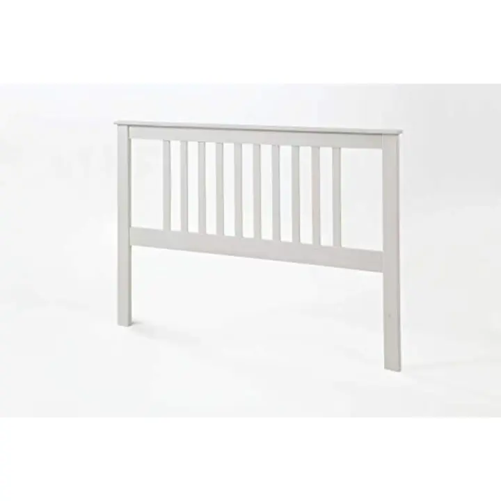 Portabrisas de Cama Pino Macizo Blanco Translúcido Tamaño 135cm Serie Alme Requiere Montaje - 1
