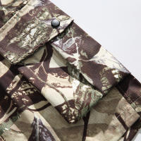 Men New Outdoors Camouflage Cargo Shorts Summer Leisure Fashion Elastic Waist Shorts Hiking Motion Basketball Short Trousers Men - details 6