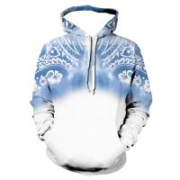 Sudadera con capucha de manga larga estampada para hombre, ropa deportiva de moda - details 4