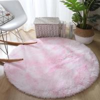 Alfombras Redondas, Pelo Largo, Alfombra De Habitación, Dormitorio, Lavable, Antideslizante, Muy Suave - details 13