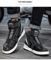 Botas de Moto Transpirables para Hombres y Mujeres Zapatos de Motociclista Informales - details 16