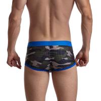 Ropa interior Sexy para hombre, calzoncillos Boxer Cueca Gay, bragas masculinas de malla de camuflaje, moda para hombre, ropa interior, calzoncillos, bolsa, pantalones cortos - details 8