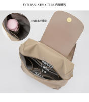 Mochila antirrobo para mujer Nuevas y elegantes mochilas para ir al trabajo Mochila de viaje al aire libre para mujer Bolsa de cuero adhesiva Bolsas urbanas de moda estética Bolsas de libros de color azul - details 13