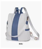 Mochila de cuero para mujer, bolso de hombro pequeño, mochila simple de moda, mochila antirrobo para mujer - details 20