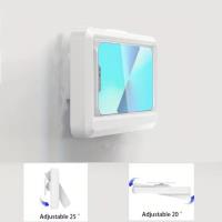360 ° Caja giratoria para teléfono móvil para baño, soporte autoadhesivo impermeable para teléfono de ducha, soporte para teléfono móvil con pantalla táctil antiniebla - details 7