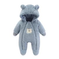 Chaqueta de invierno para bebé recién nacido, pelele cálido con capucha para bebé, mono grueso de algodón suave para niño, ropa para niña de dibujos animados de 0 a 12 meses - details 3