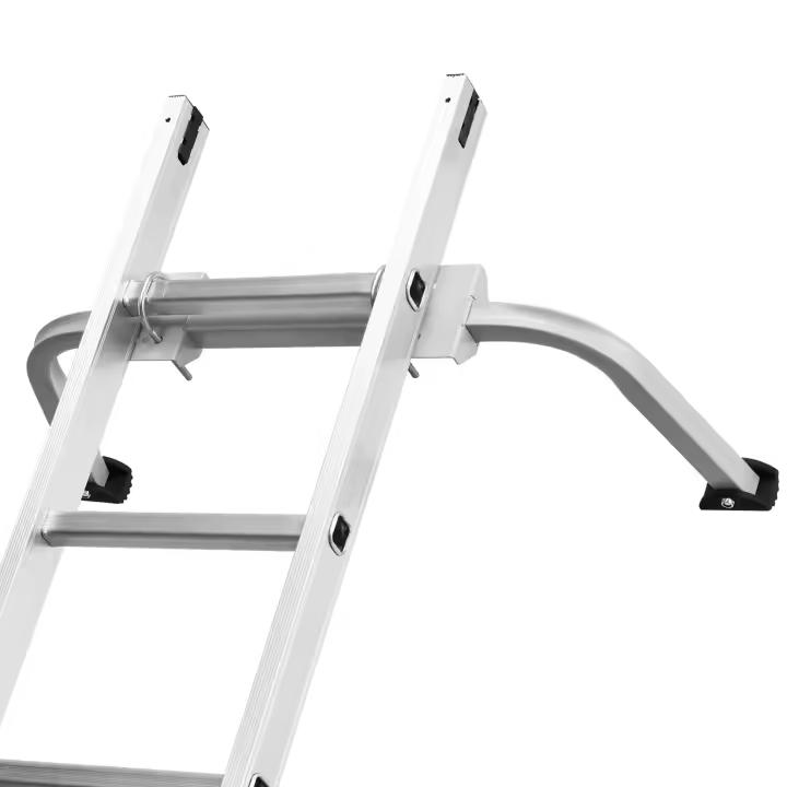 Estabilizador de escalera SucceBuy, separador de escalera de extensión. Accesorios de escalera de pared/alas de alta resistencia para canalones de techo. Fácil de usar con amplia adaptabilidad y pies de goma antideslizantes. Calificación de peso de 330 li - 1