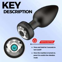 Vibrador Anal Portátil Control Remoto Inalámbrico Juguete para Adultos Salud y Diversión 18+ - details 11