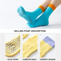 Calcetines de yoga para mujer, medias de algodón antideslizantes para Pilates, deportes, Zumba, ejercicios aeróbicos, fitness, Color a la moda - details 6