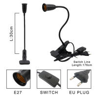 Lámpara de cultivo de plantas con Clip negro, espectro completo, cuello de cisne, lámpara de cultivo con Clip de 1 cabeza y 2 cabezas para plántulas, suculentas de lectura - details 1