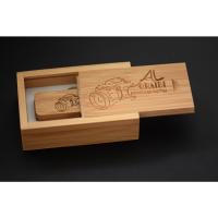 Drive de Flash USB JASTER 128GB, Rectangular, Caja de Madera, Regalo de Negocios - details 3